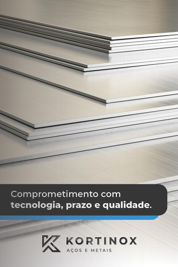 Banner kortinox: Aços e Metais